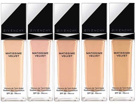 givenchy matissime velvet foundation dupe|GIVENCHY ECLAT MATISSIME .